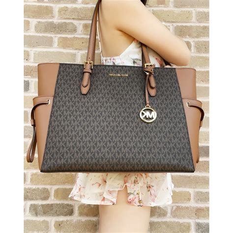 michael kors mk signature tote